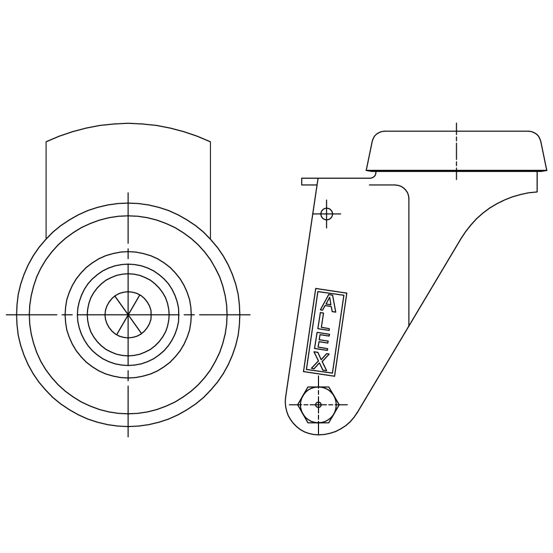 Fijación Agujero Pasante