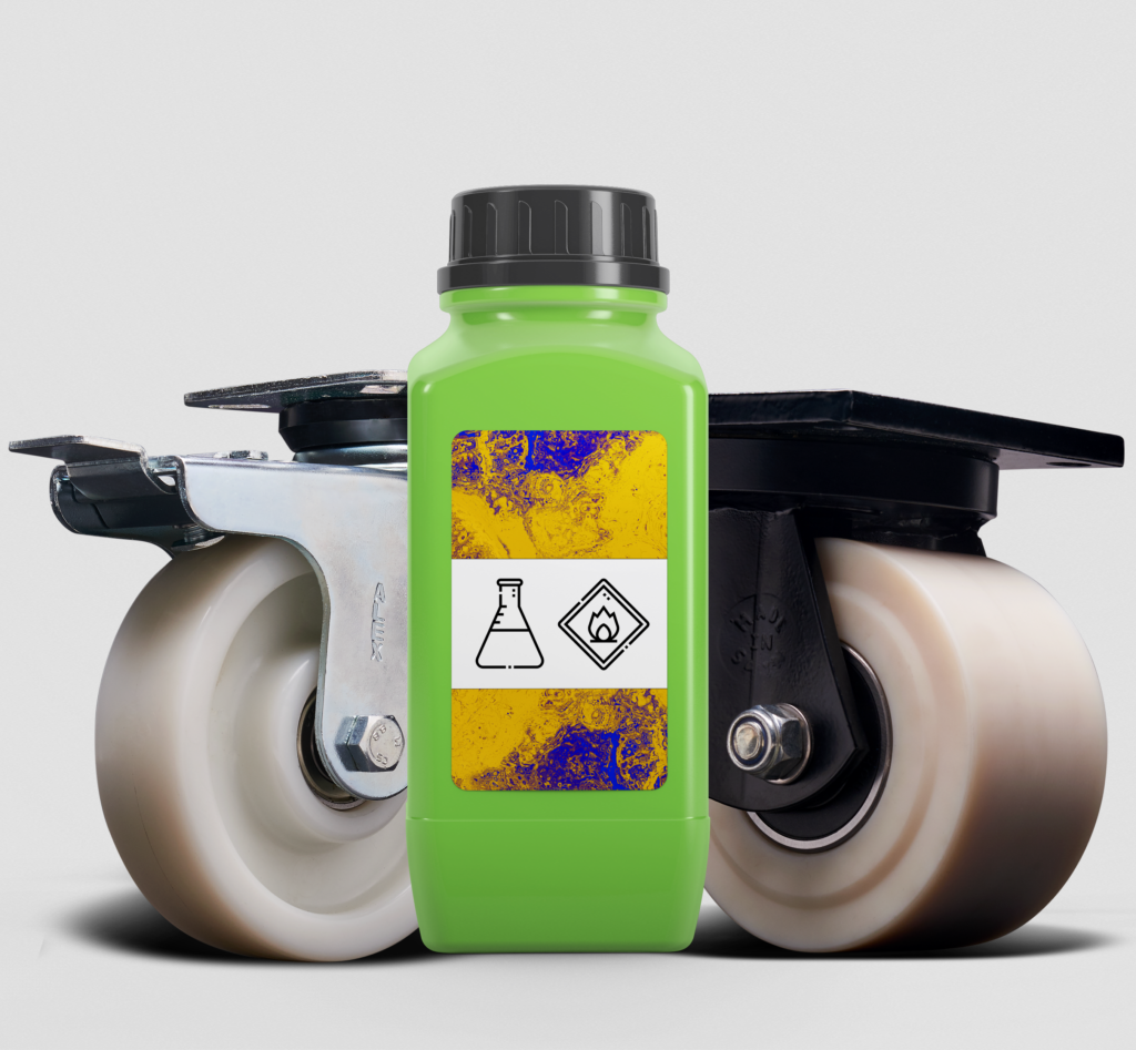 ruedas para químicos