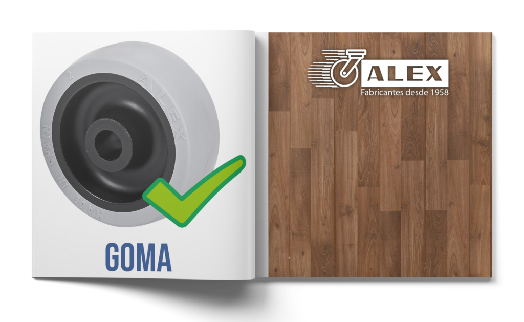 goma para suelos delicados